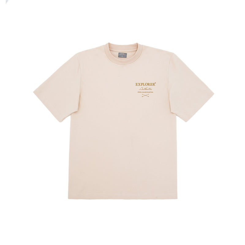 Explorer Authentic Season T-Shirt  - Latte