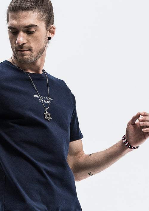 I'M DONE T-Shirt - Blue