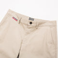 Casual Grosgrain Detail Short - White
