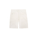 Casual Grosgrain Detail Short - White