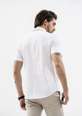 Explorer Collared Short Sleeve Shirt - White
