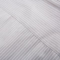 Mandarin Collar Striped Shirt - Grey