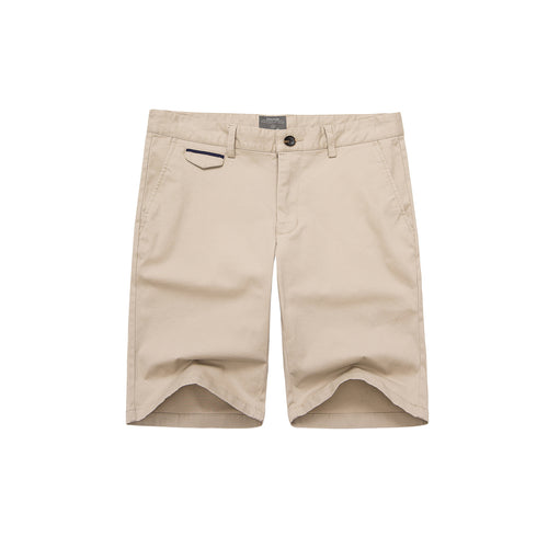 Welt Pocket Back Detail Short - Beige