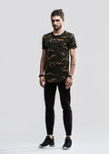 Curved T-Shirt - Army