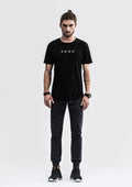 Curved T-Shirt - Black