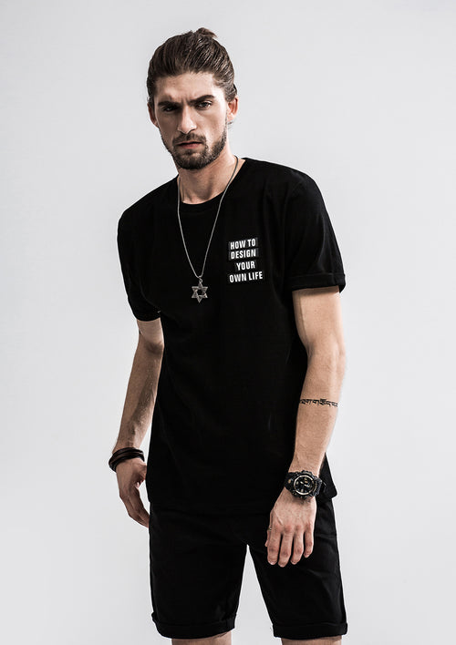 Design Your Own Life T-Shirt - Black