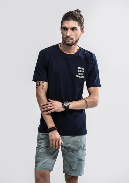 Design Your Own Life T-Shirt - Blue