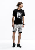 Graphic Patch T-Shirt - Black