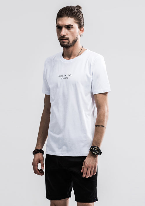 I'M DONE T-Shirt - White