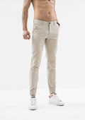 Zeus Stretched Jogger Pants - Beige