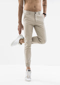 Zeus Stretched Jogger Pants - Beige