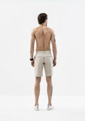 Side Details Shorts - Beige