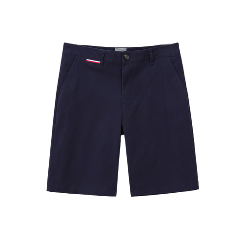 Casual Grosgrain Detail Short - Blue