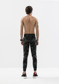 Geometric Camo Jogger Pants - Green