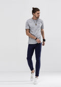 Half Camo T-Shirt - Gray