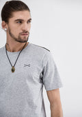 Half Camo T-Shirt - Gray